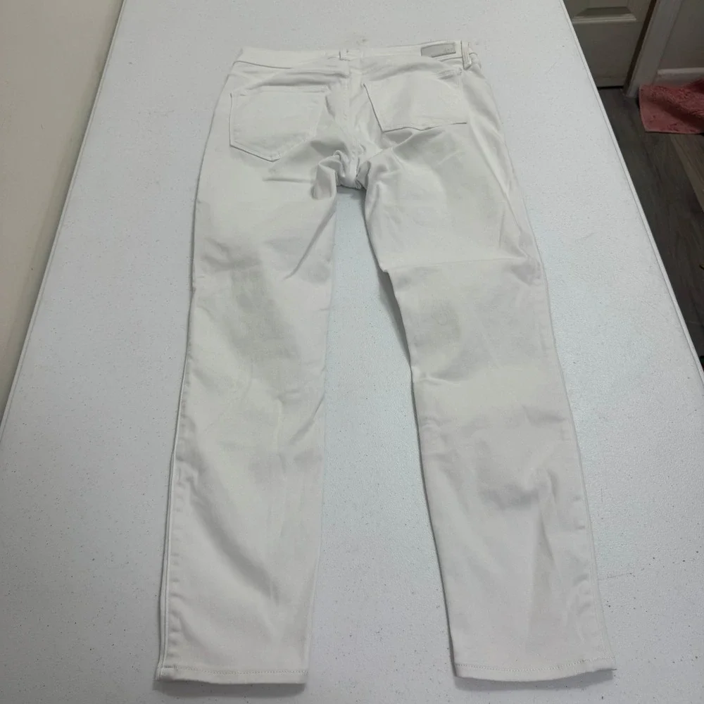 Abercrombie & Fitch The Jean Legging Mid Rise‎ White Skinny Pants 29 8S 3148